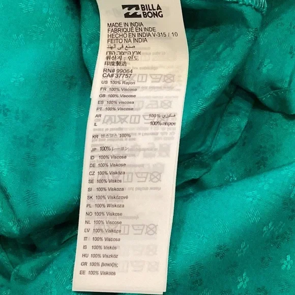 NWT Billabong x Sincerely Jules Love Tripper Dress size Medium - Picture 15 of 15